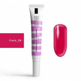 RED BRIGHT 15 ML COCO 28 UNIKO czerwony