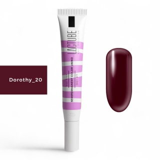 BORDEAUX 15 ML DOROTHY 20 UNIKO czerwony
