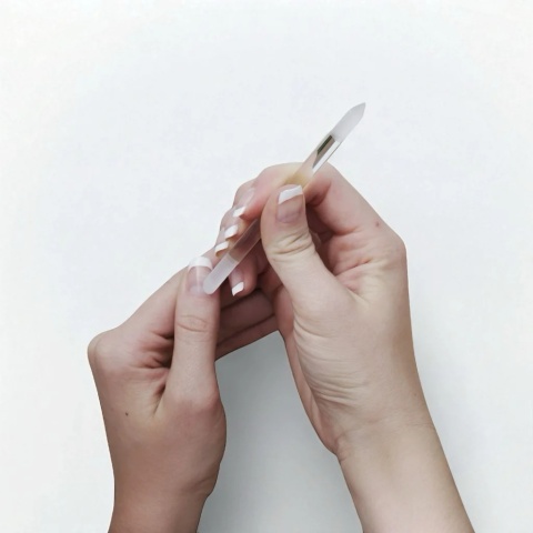 PUSHER KOPYTKO SZKLANE - GLASS ROD - Bohemian Crystal Cuticle File